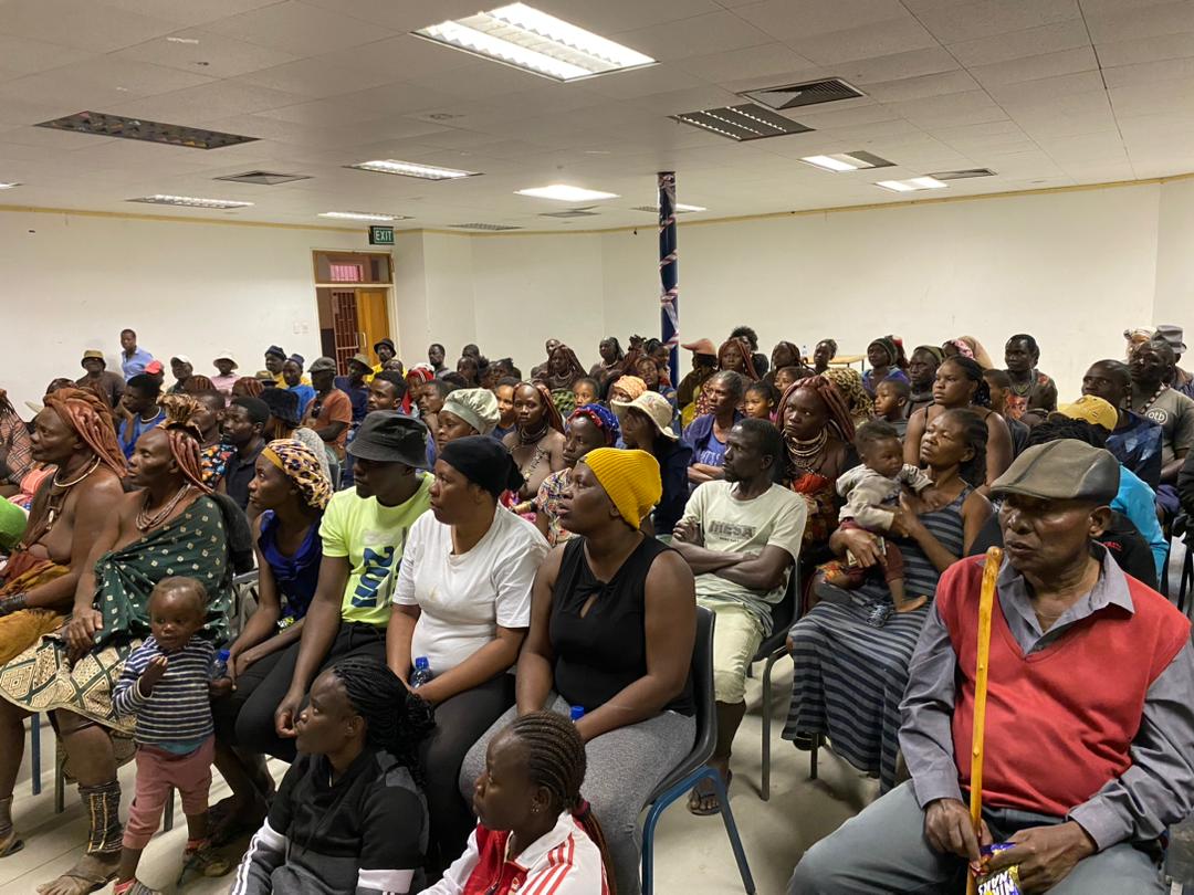 Audience attending a community awareness session